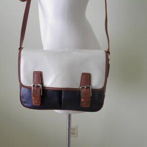 Coach Leather Color Block Crossbody Bag F1272